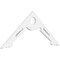 Ekena Millwork Pitch Cena Architectural Grade PVC Gable Pediment, 36"W x 15"H x 1"P (10/12) GPP036X015X100CEN - alternate 1